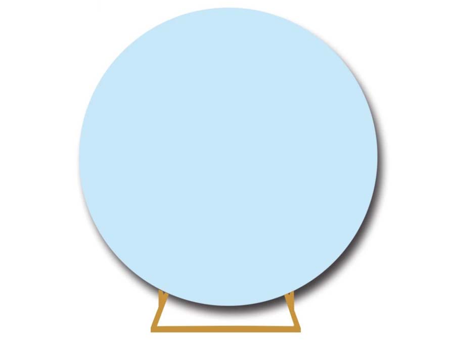 round blue