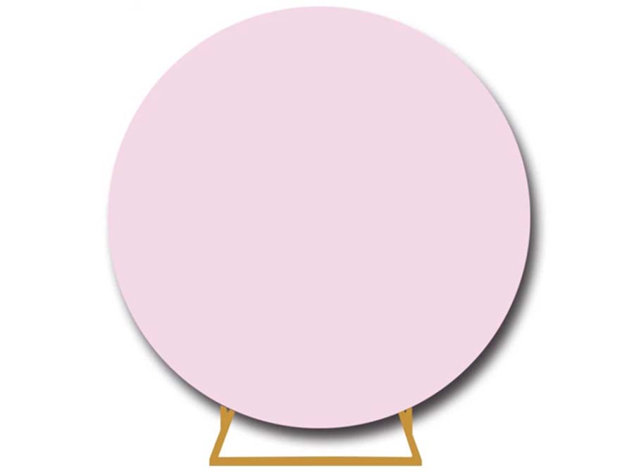 round pink